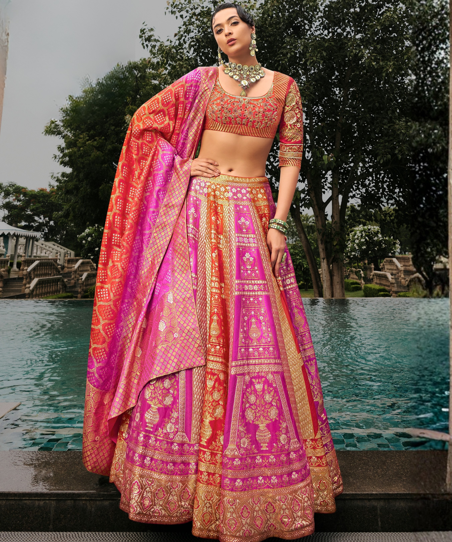 BANARASI LEHENGAS